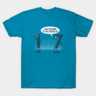 What Did Seven Say To One? T-Shirt